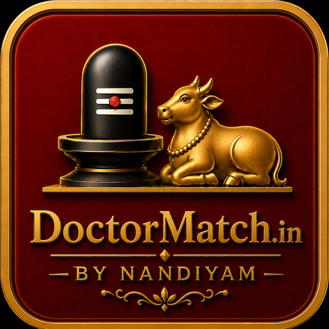 DoctorMatch.in logo — by Nandiyam