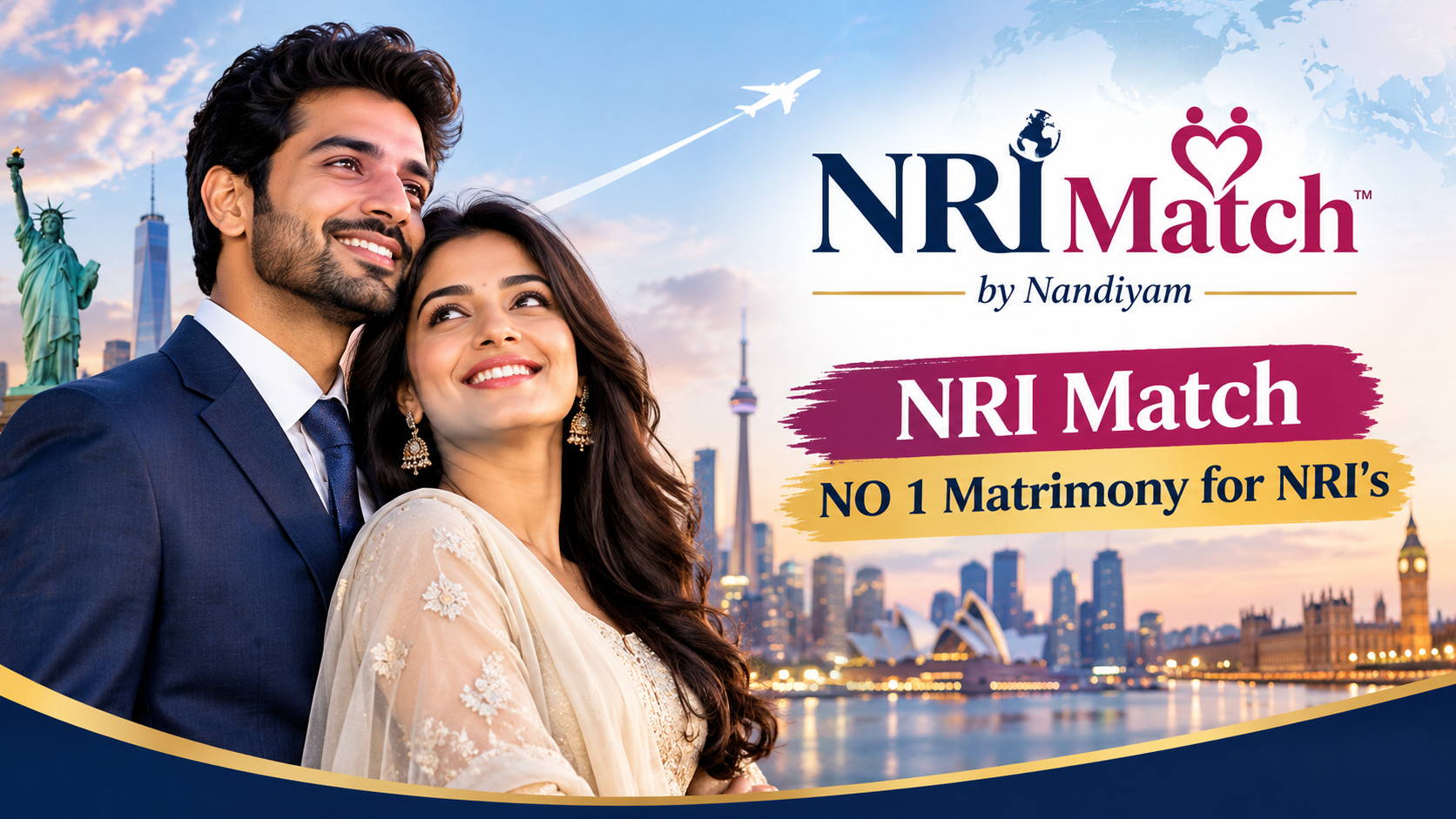NRI Match by Nandiyam: Bridging Continents to Find the Right Life Partner